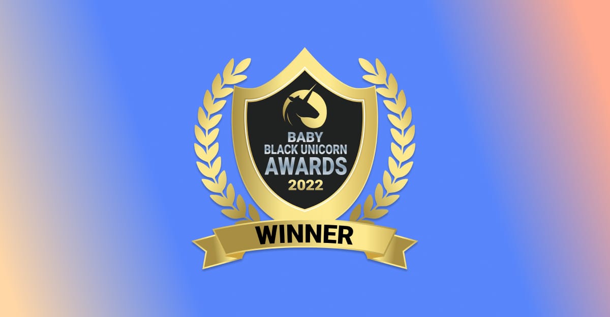 IONIX get baby black unicorn award