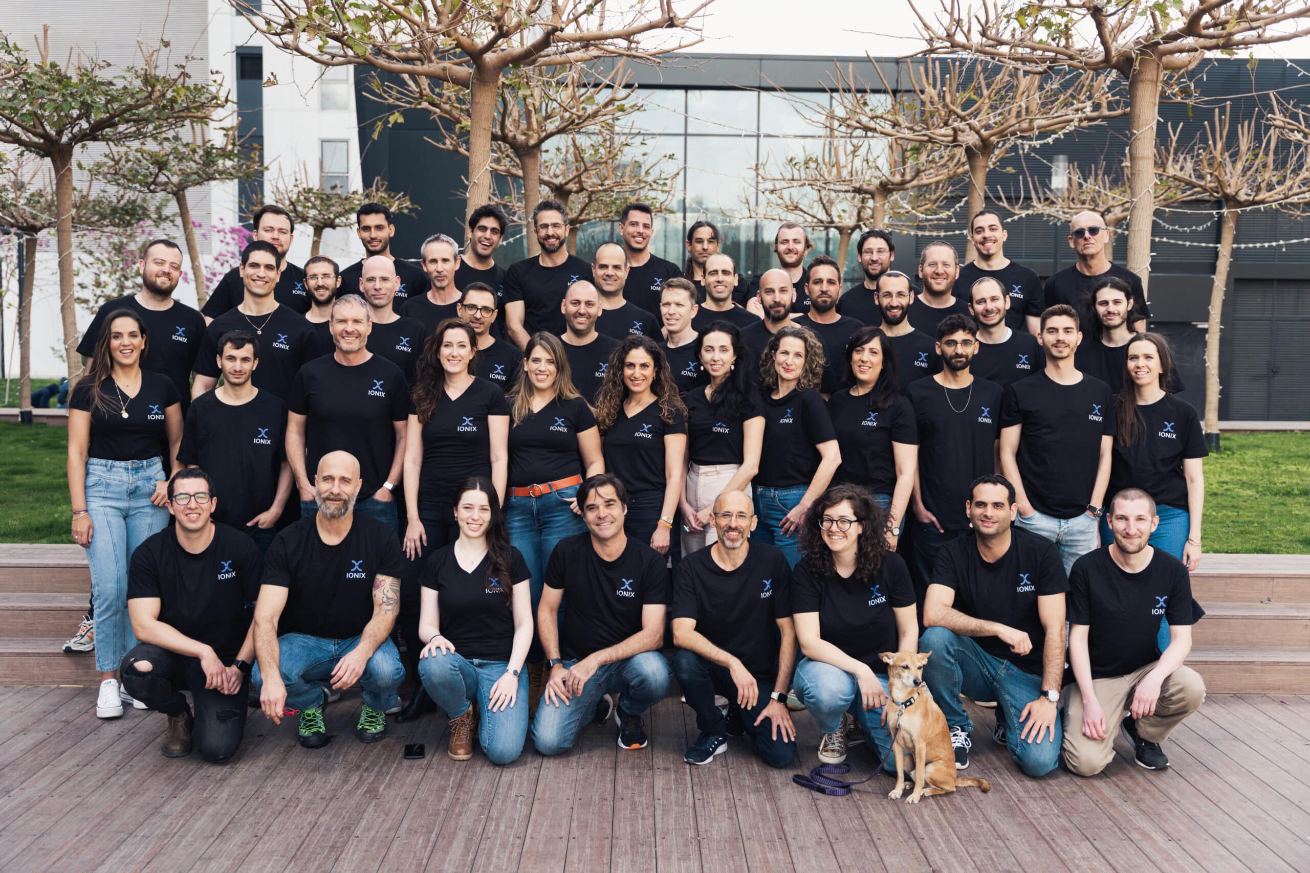 Cyberpion rebrands as IONIX - group picture