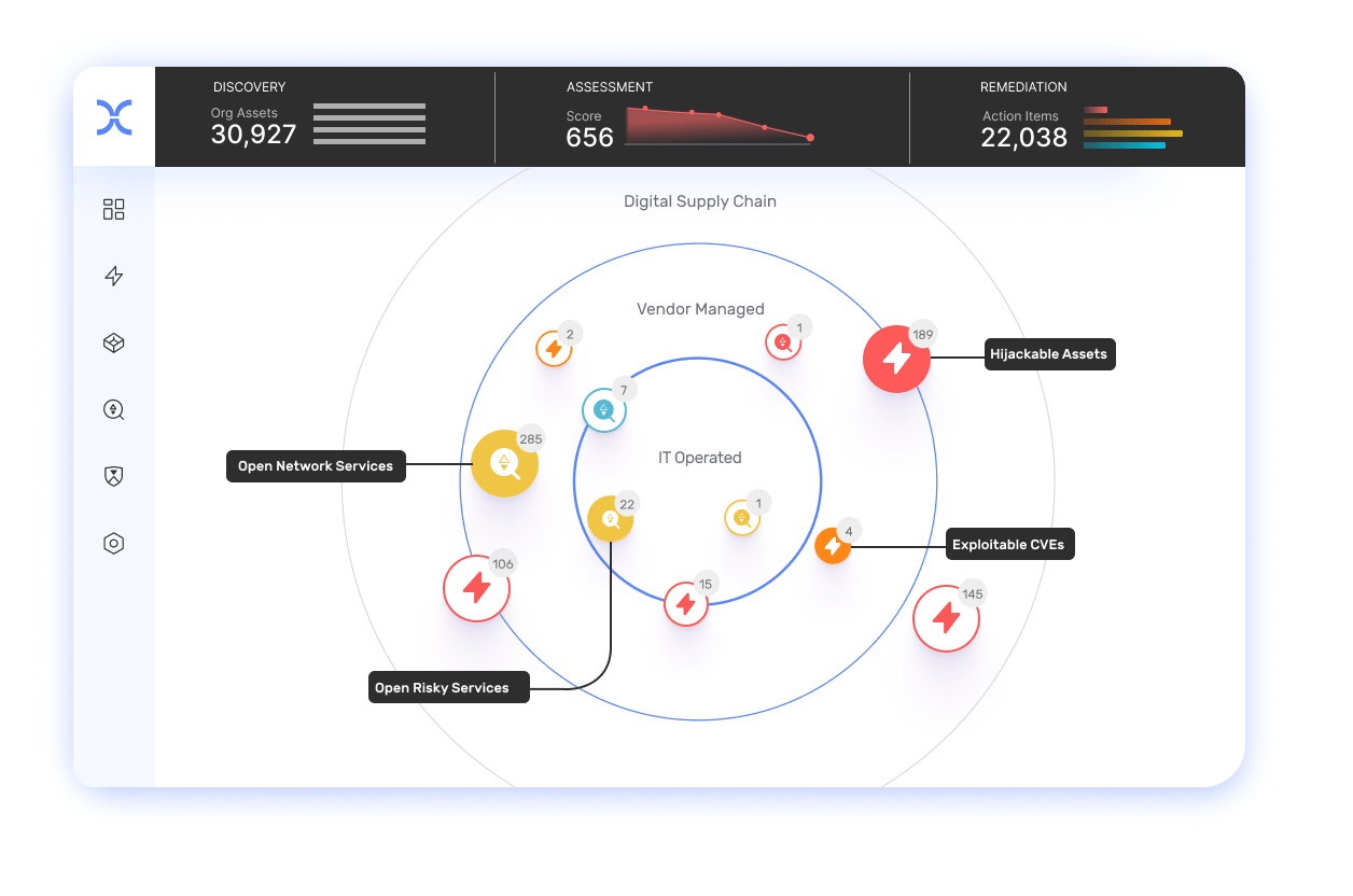 Threat Exposure Radar UI
