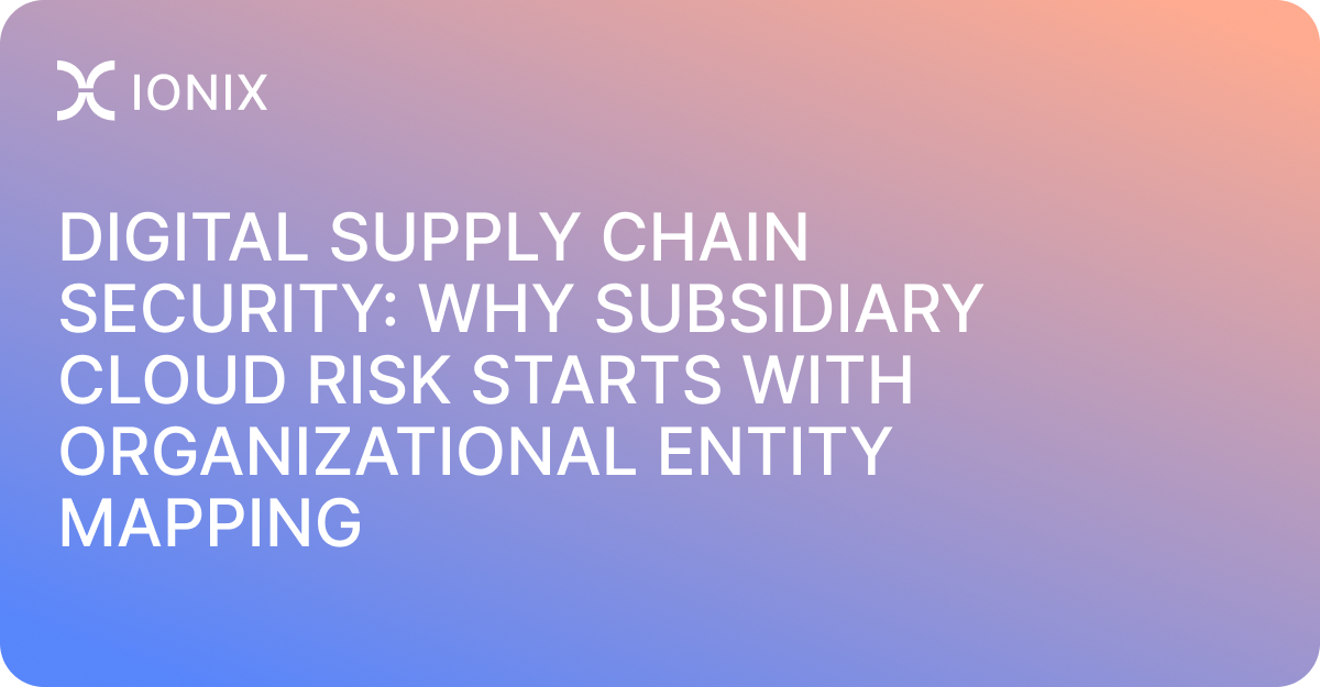 Digital Supply Chain Security